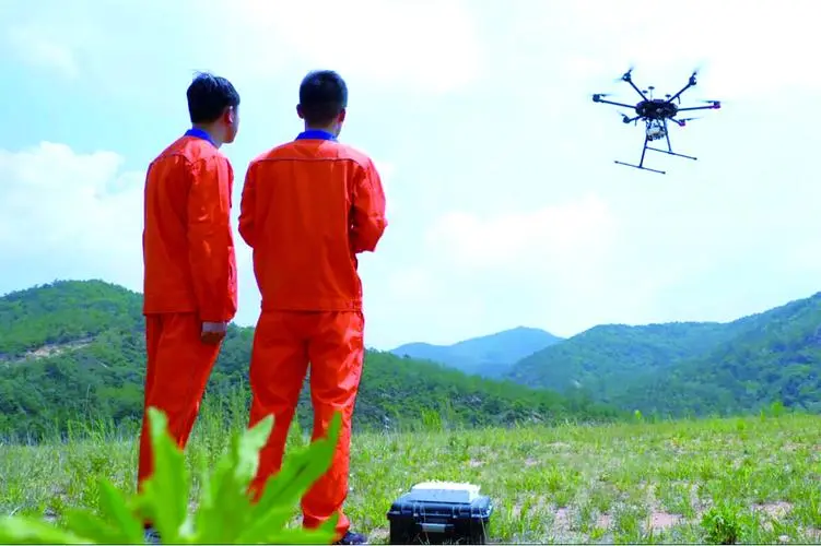 错那无人机倾斜摄影巡检拍摄